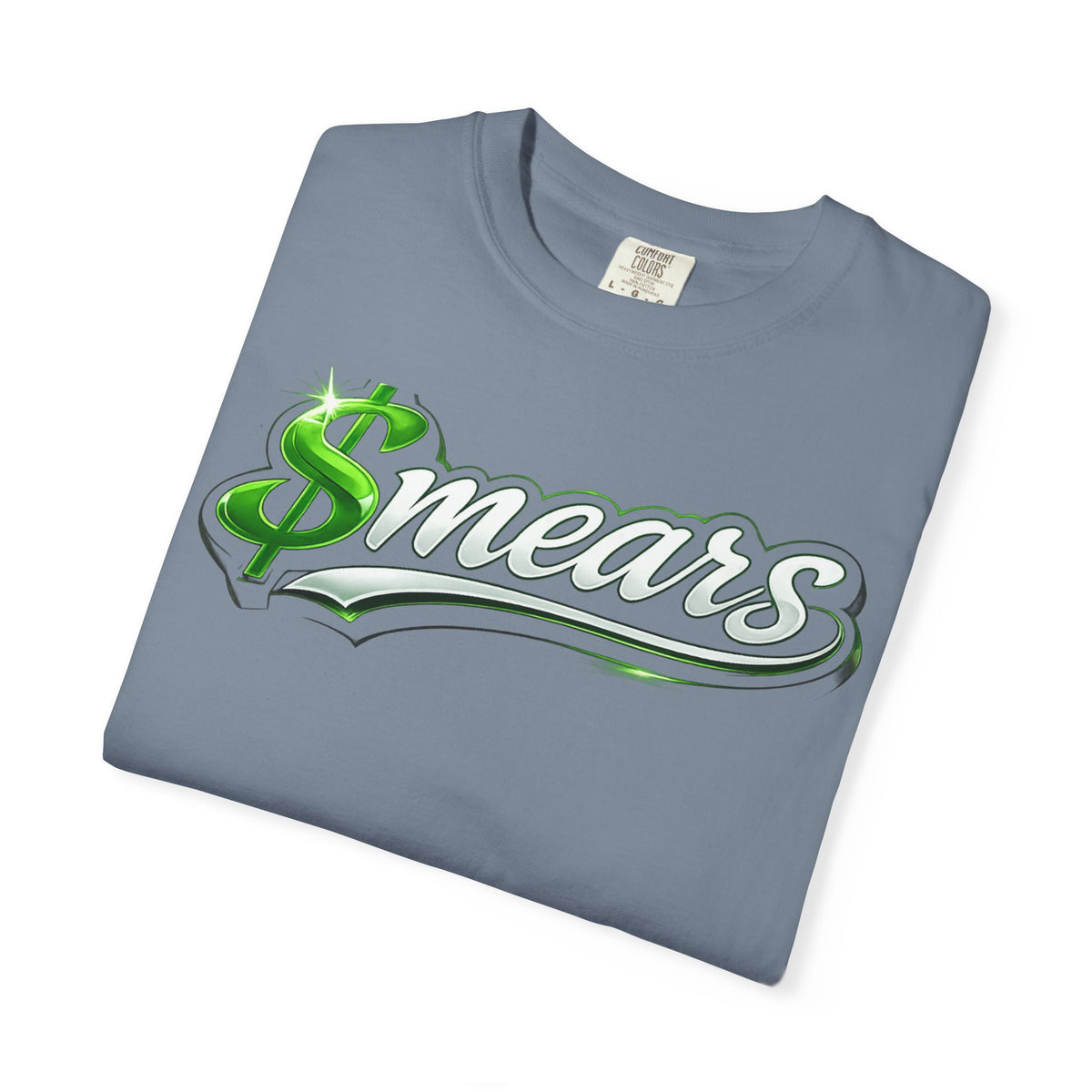 Smear Script Lip-Art Streetwear Graphic T-Shirt