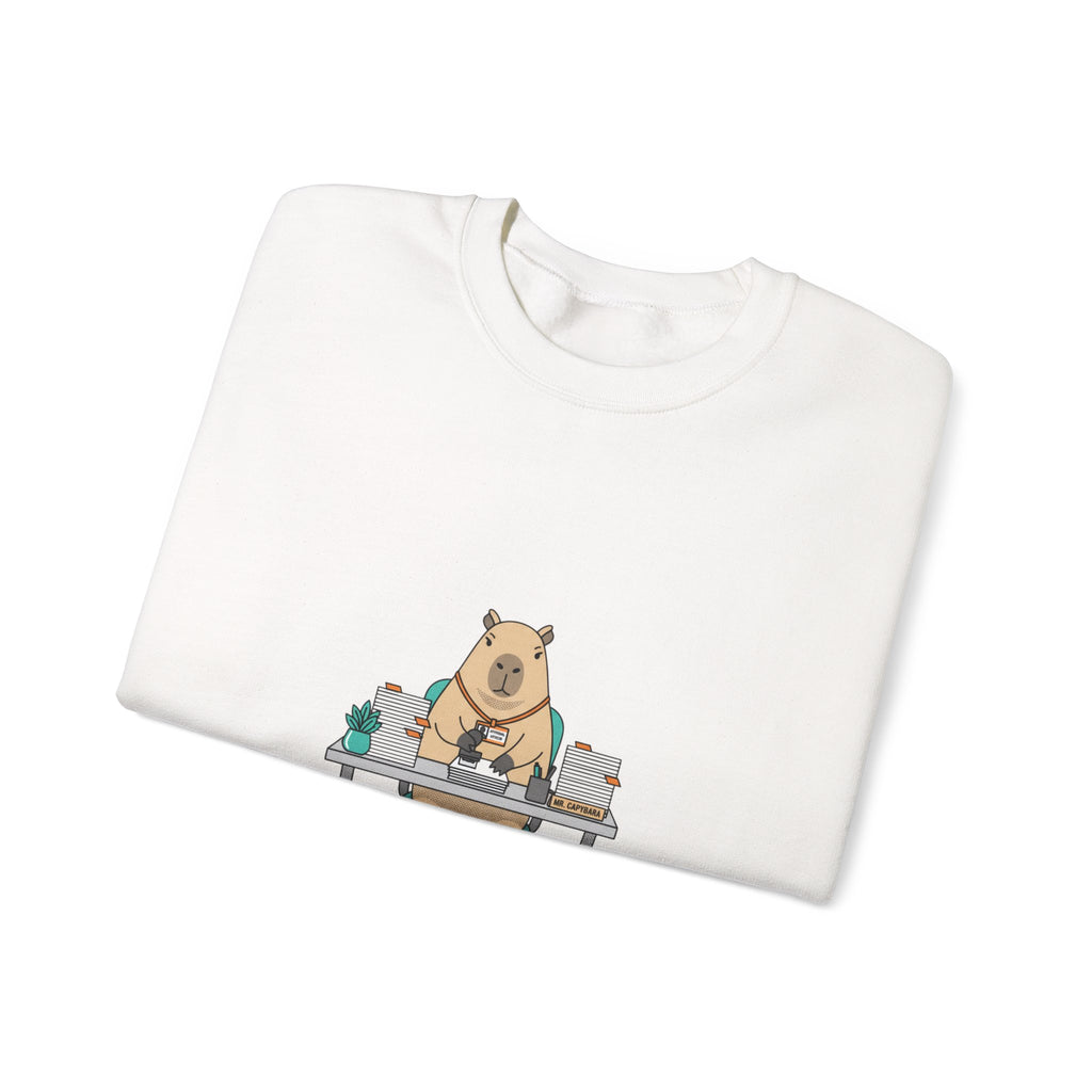 Escalated for Further Escalation Office Animal Crewneck Sweatshirt