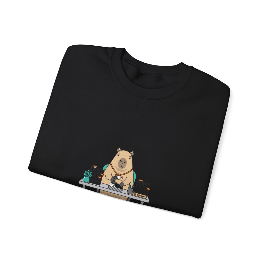 Escalated for Further Escalation Office Animal Crewneck Sweatshirt