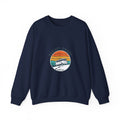 Sunset Coast Retro Camper Graphic Crewneck Sweatshirt