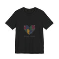 Still Loud Plaid Broken Heart Graphic T-Shirt