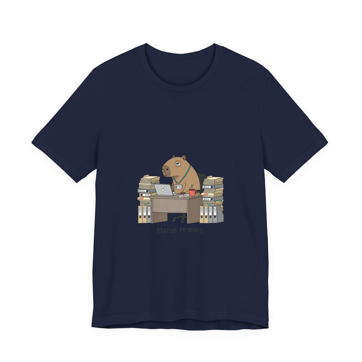 Status Pending Office Bear Graphic T-Shirt