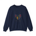 Still Loud Plaid Broken Heart Crewneck Sweatshirt