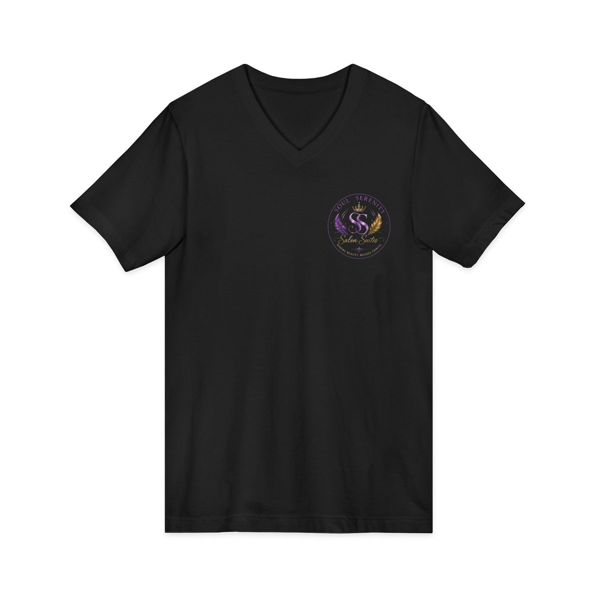 Soul Serenity Founder Graphic V-Neck T-Shirt