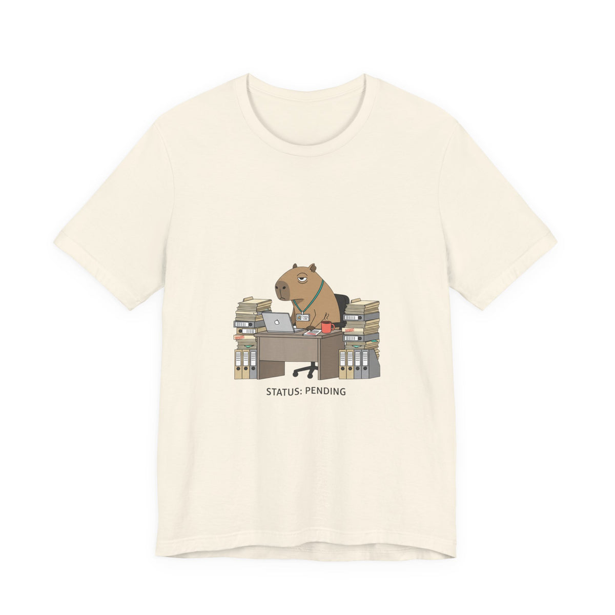 Status Pending Office Bear Graphic T-Shirt