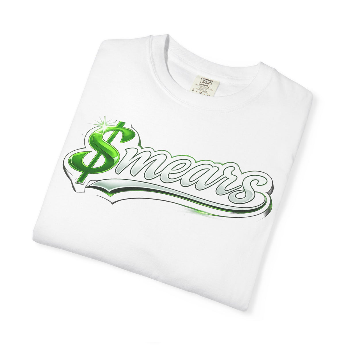 Smear Script Lip-Art Streetwear Graphic T-Shirt