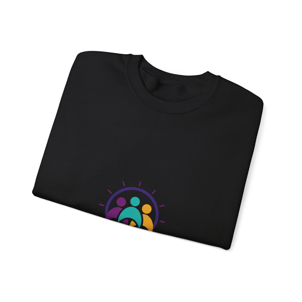 Together Solidarity Icon Embroidered Crewneck Sweatshirt