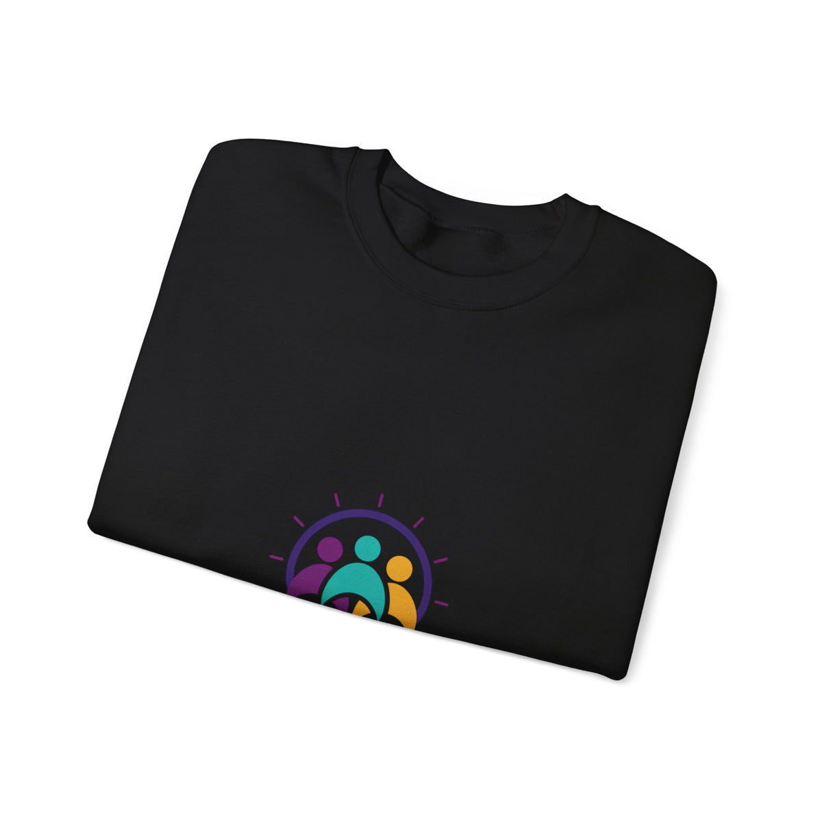 Together Solidarity Icon Embroidered Crewneck Sweatshirt