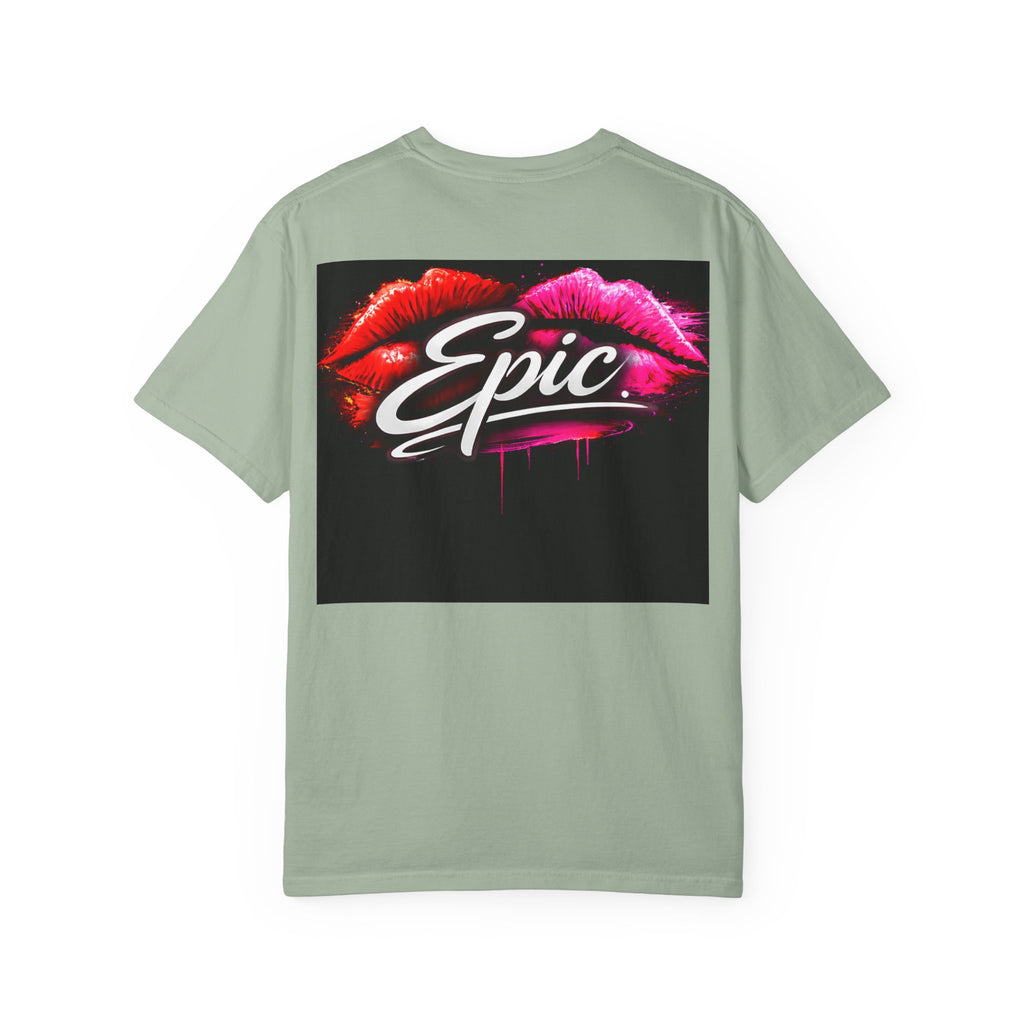 Smear Script Lip-Art Streetwear Graphic T-Shirt
