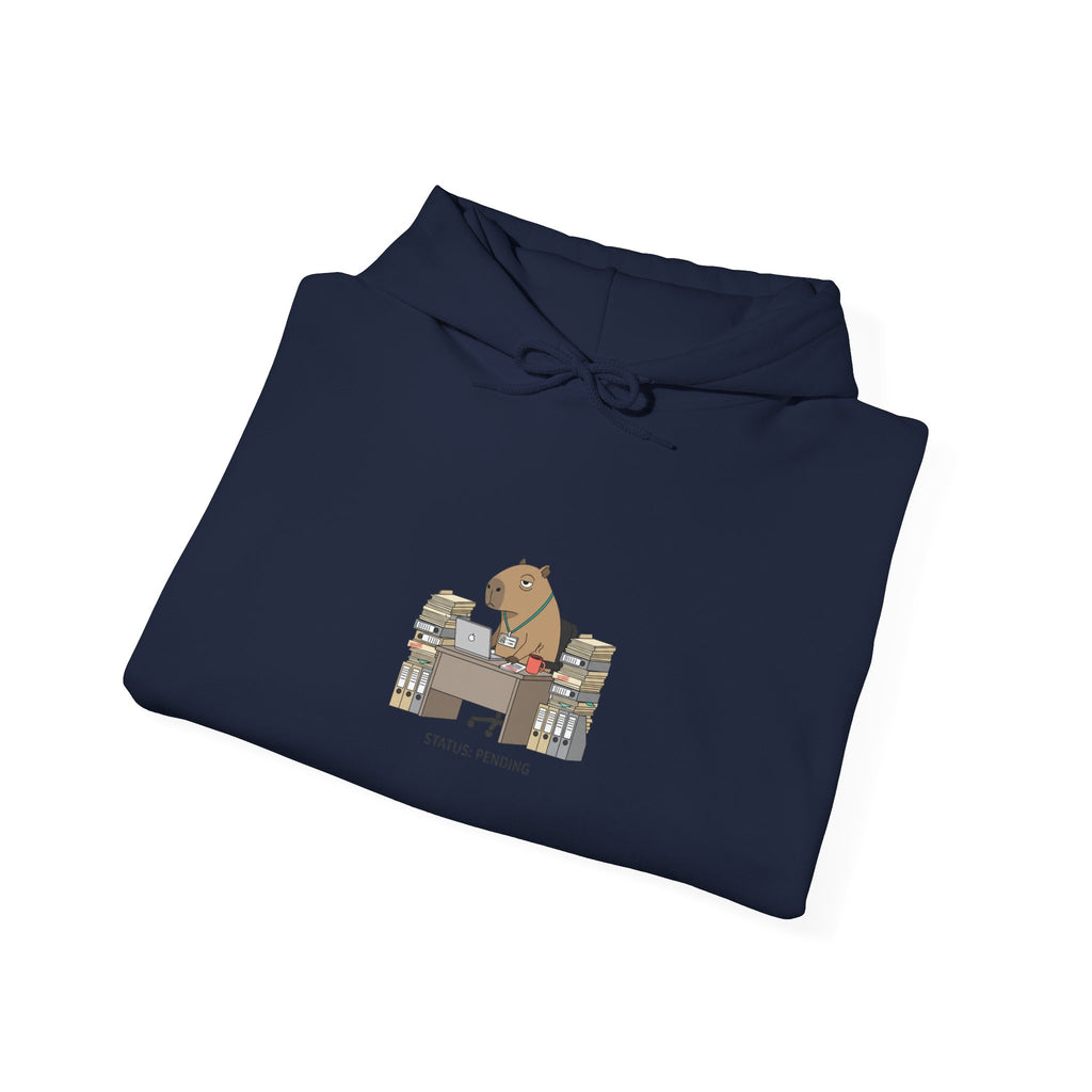 Office Raccoon HR Memo Graphic Pullover Hoodie