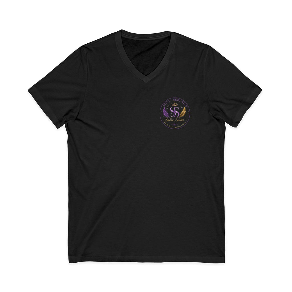 Soul Serenity Founder Graphic V-Neck T-Shirt