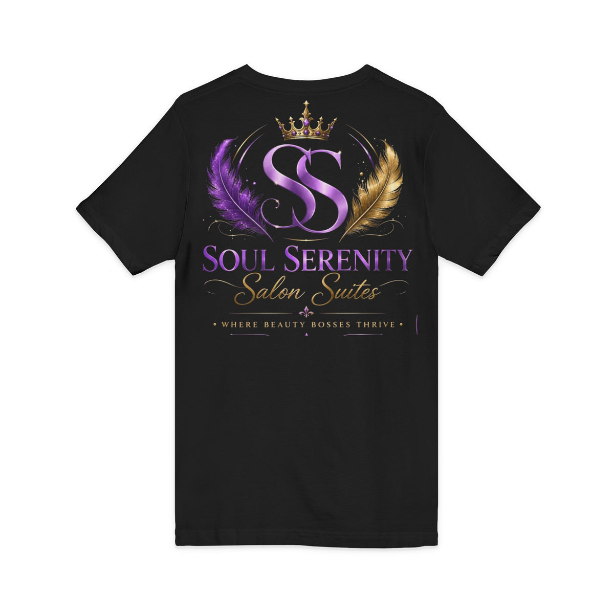 Soul Serenity Founder Graphic V-Neck T-Shirt