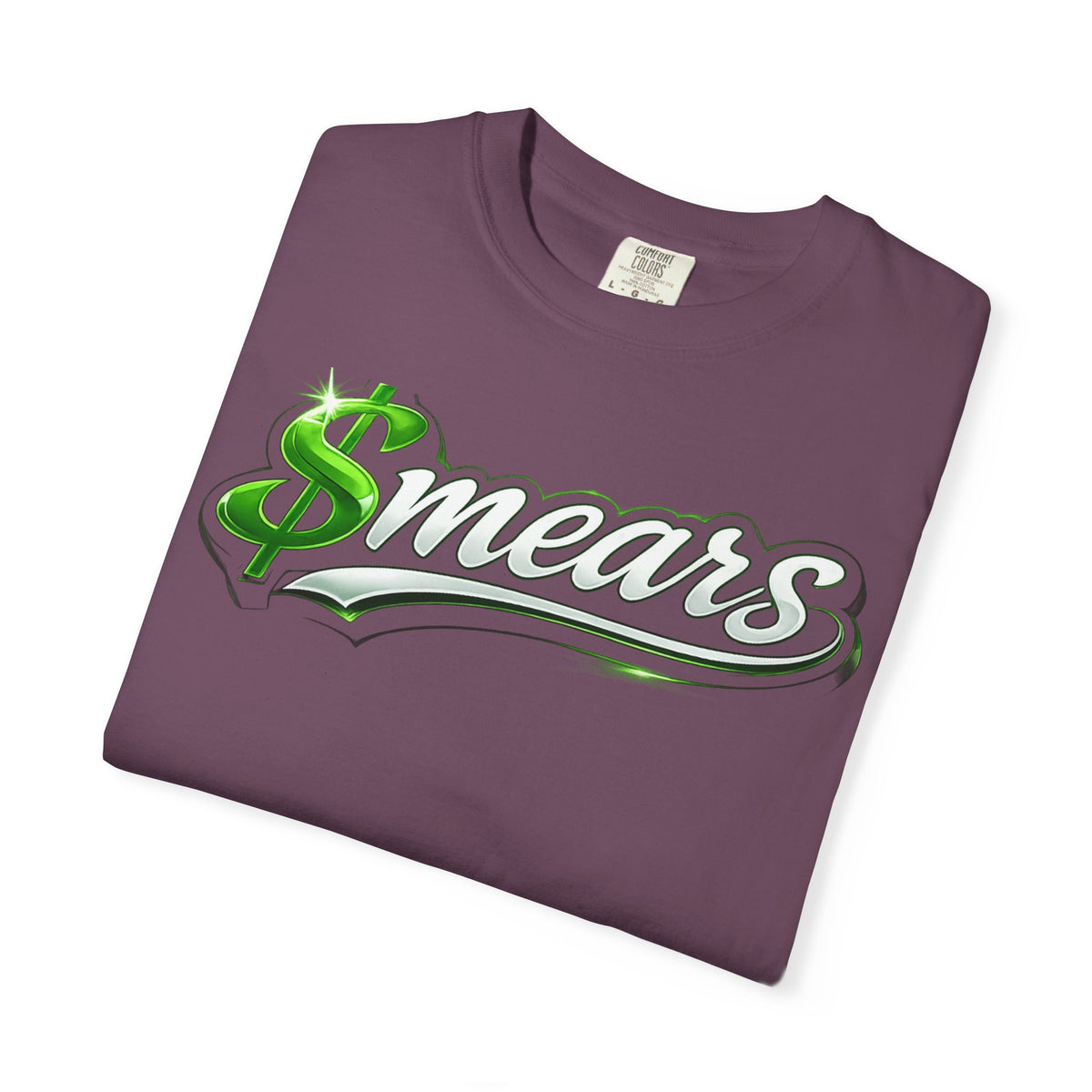 Smear Script Lip-Art Streetwear Graphic T-Shirt