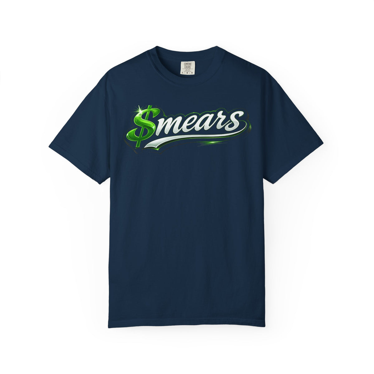 Smear Script Lip-Art Streetwear Graphic T-Shirt
