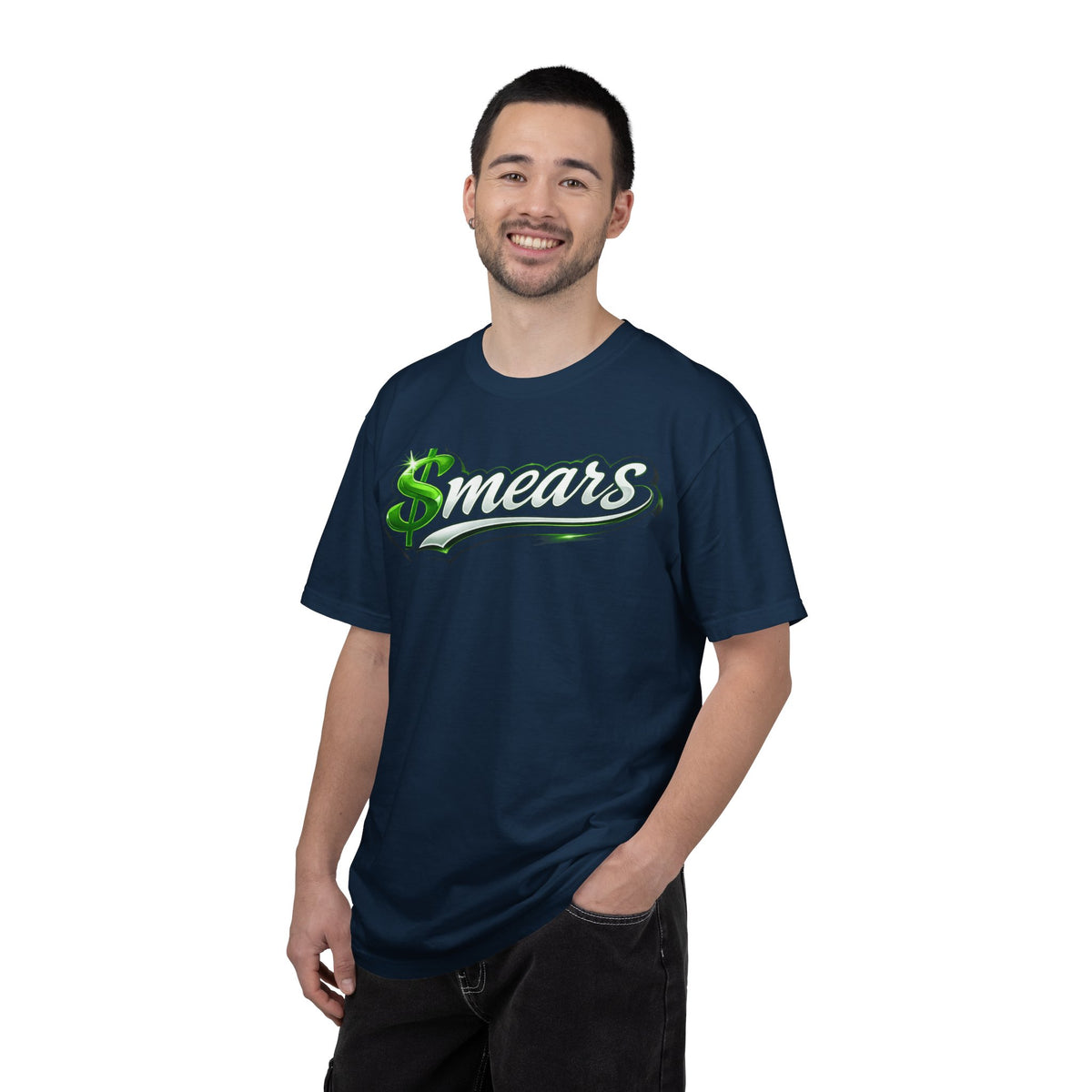 Smear Script Lip-Art Streetwear Graphic T-Shirt