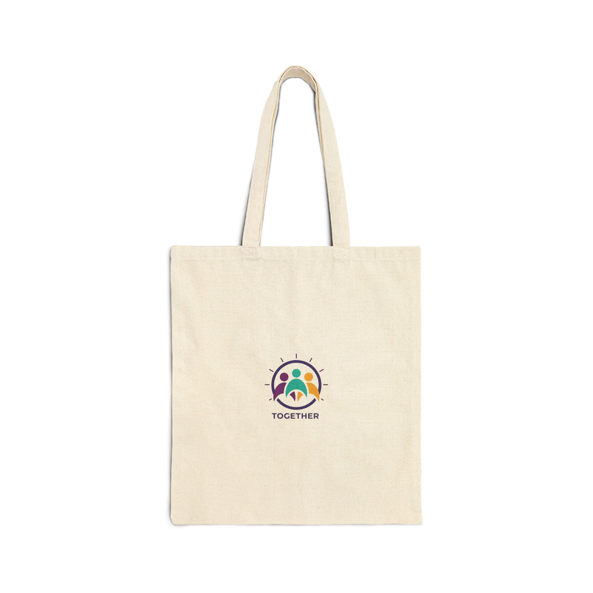 Together Solidarity Icon Canvas Tote Bag