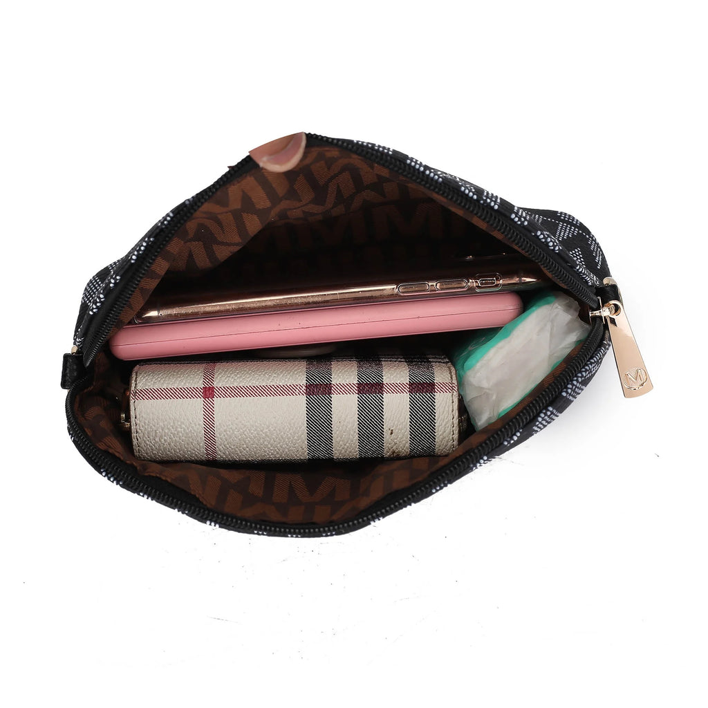 Alexy Women'S Tote Bag, Small Tote Bag, Pouch Purse & Wristlet Wallet Bag 4 Pcs Handbag Set by Mia K - White